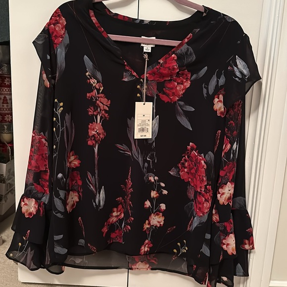 Women’s medium long sleeve polyester a new day lined shirt - Picture 4 of 5